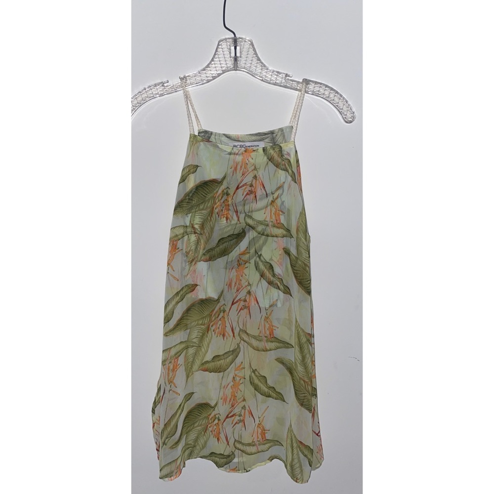 BCBG Floral Tank Top